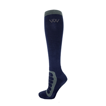 Woof Wear | Long Bamboo Tech Sock | Navy/Grey